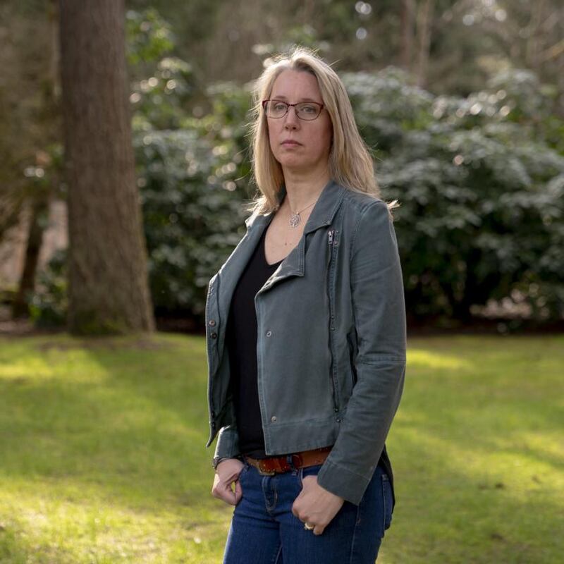 Traci Portugal runs a website that tracks cases dealing with fertility fraud. Photograph: David Ryder/The New York Times