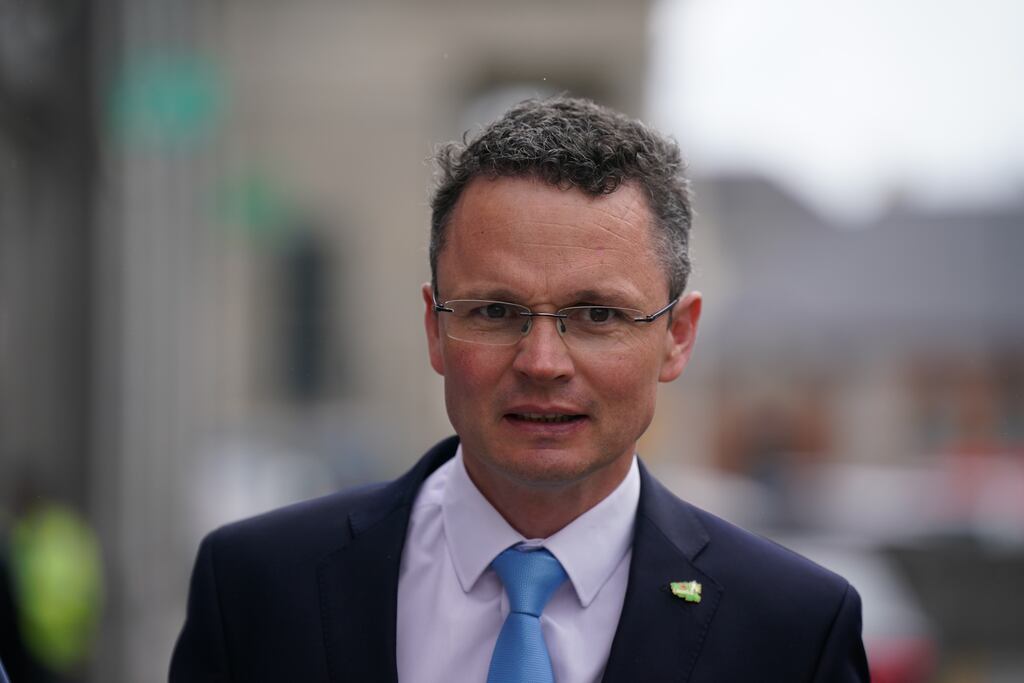 Minister of State Patrick O’Donovan raised the issue of undocumented arrivals at Wednesday’s parliamentary party meeting.