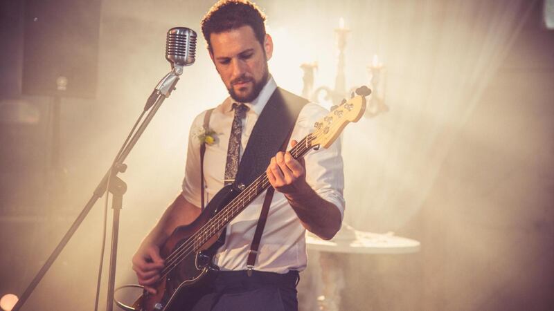 Jesse Booth, frontman of the Suitcase Trio wedding band, said he hopes to see a return to ‘micro-weddings’ in the near future.