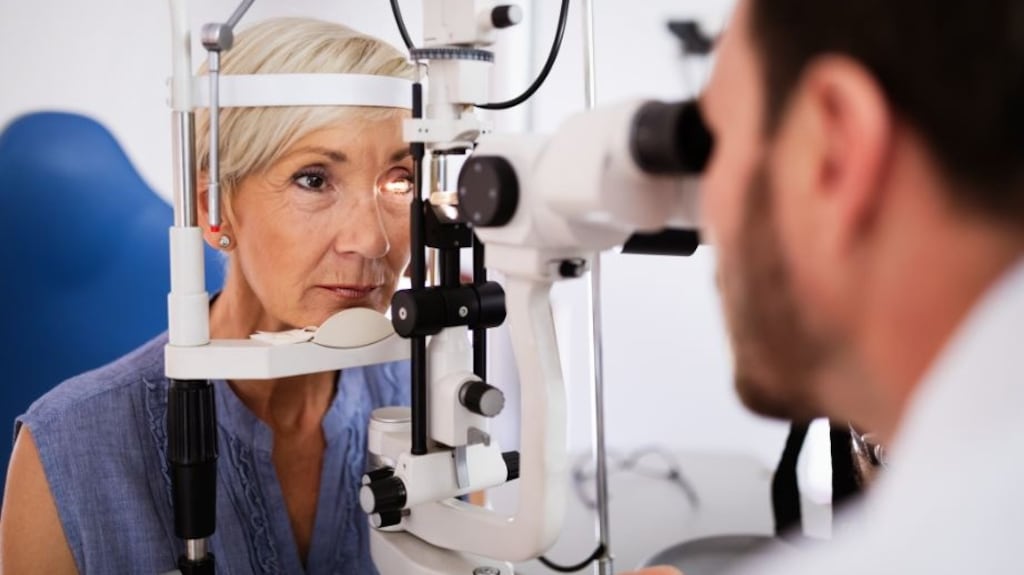 Many who used non-contact tonometers will no longer be able to do so, because the pump of air from the machine causes particles to ‘fly all over the place’, says Mark Daly. Photograph: Getty Images
