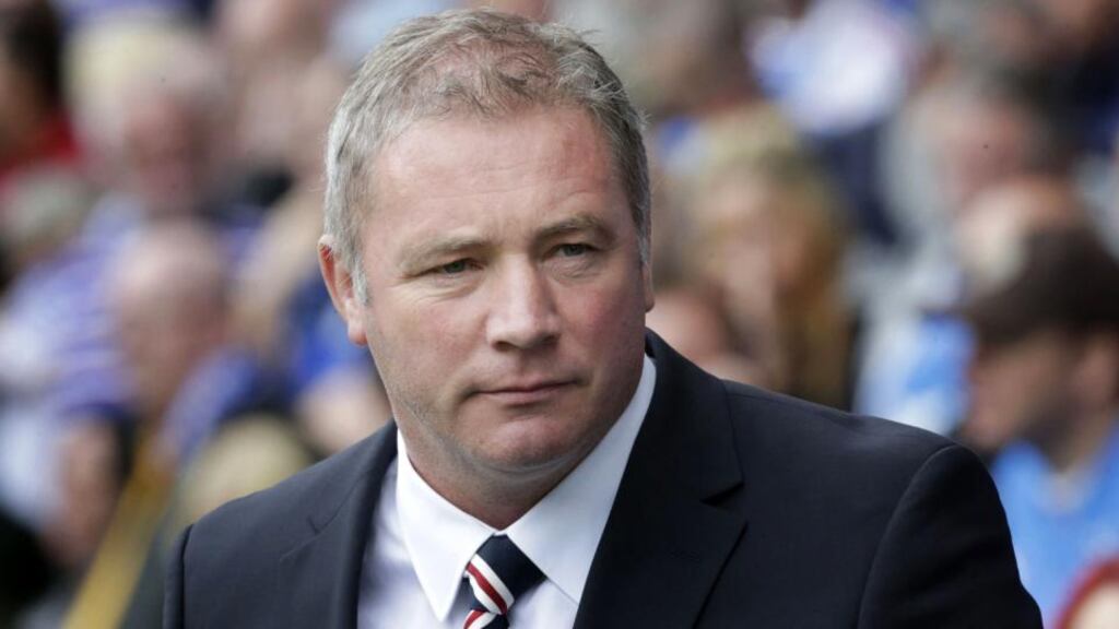 Rangers boss Ally McCoist has confirmed he spent “a few quid” on buying up shares in the club’s open offer this month. Photograph: Danny Lawson/PA Wire.