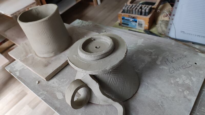 Anyone can use clay, from a toddler to a septuagenarian.