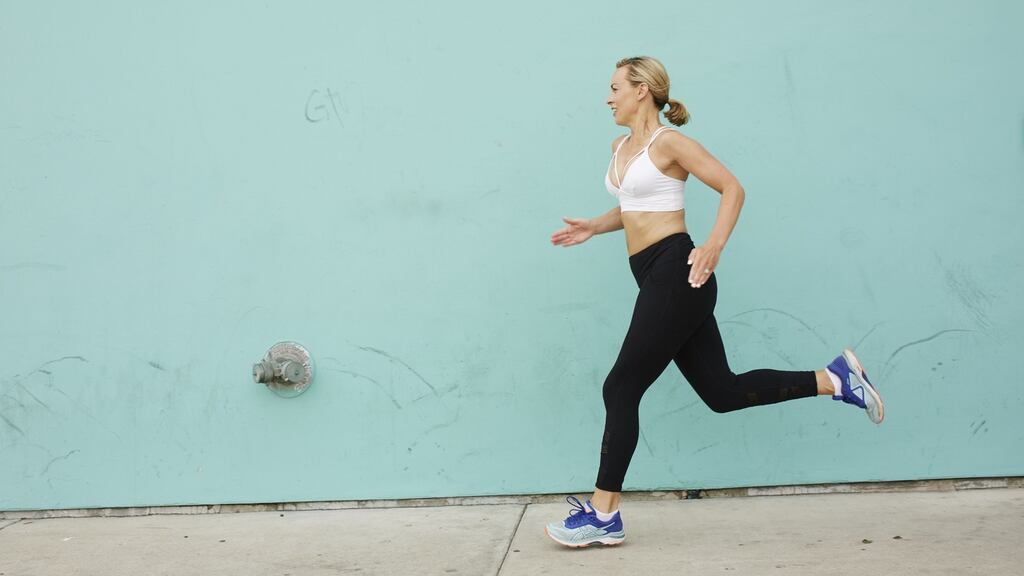 Kathryn Thomas wanted to get back on the road but found she was fearful of running while pregnant