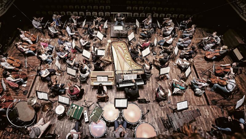 Ensemble: the Concerto Budapest Symphony Orchestra. Photograph: Gábor Valuska