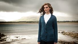 A classic Aran cardigan to keep you warm this spring