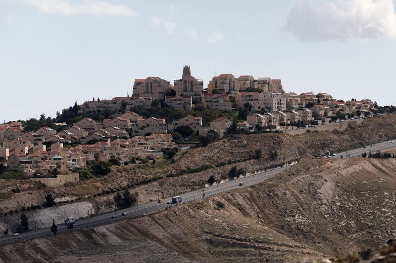 The Israeli settlement of Maale Adumim in the occupied West Bank, on the outskirts of Jerusalem. Photograph: Ahmad Gharabli/AFP via Getty