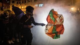 Hong Kong police fire rubber bullets, tear gas as protests descend into chaos