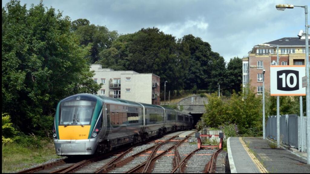 Staff at Iarnrod Éireann would face pay cuts of between 1.7 per cent and 6 per cent depending on earnings under cost-containment proposals. Photograph: Brenda Fitzsimons/The Irish Times.