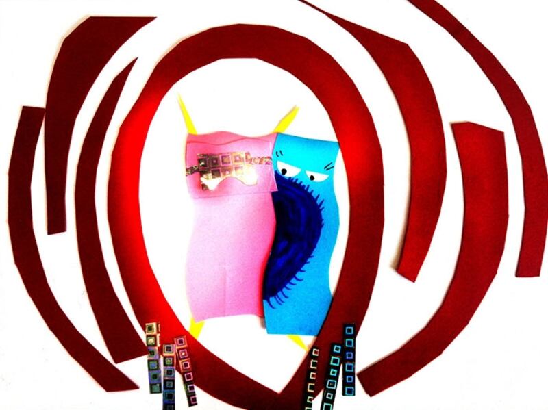 Illustration supplied by first class, Scoil Chríost Rí