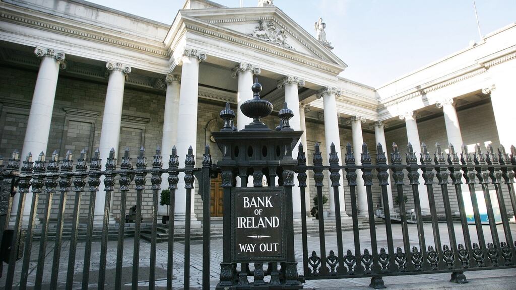 Bank of Ireland reported that it swung into underlying pre-tax loss of €374 million last year.