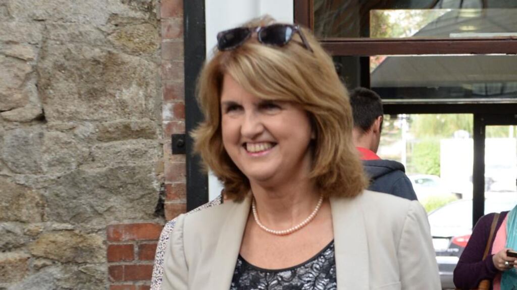 Tánaiste and Minister for Social Protection Joan Burton said she had never before heard of a minister appointing as a driver a person who was a director of a semi-state company for which the minister had responsibility. Photograph: Dara Mac Donaill / The Irish Times