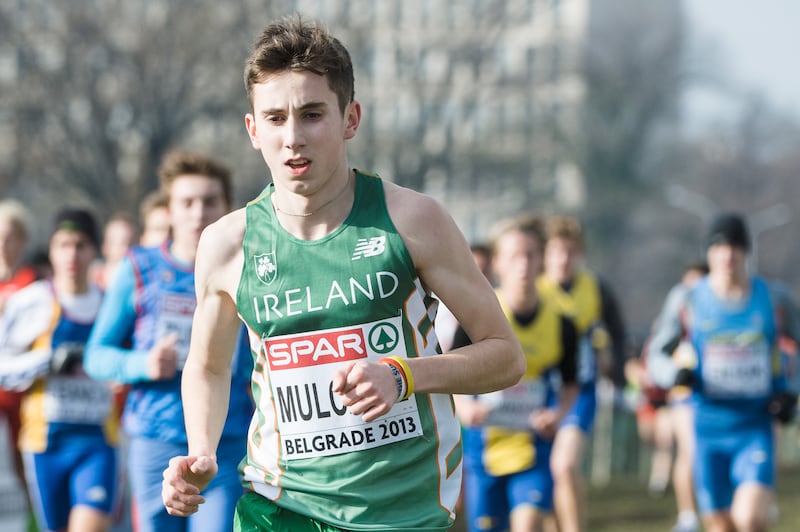 Kevin Mulcaire at the 2013 European Cross-Country Championships in Serbia. Photograph: Sasa Pahic Szabo/Inpho