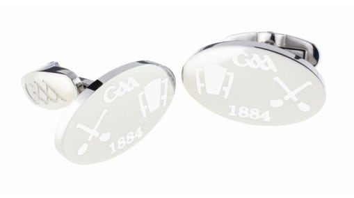 Look both stylish and sporty with these stainless steel hurling cufflinks. Photo: gaajewellery.com