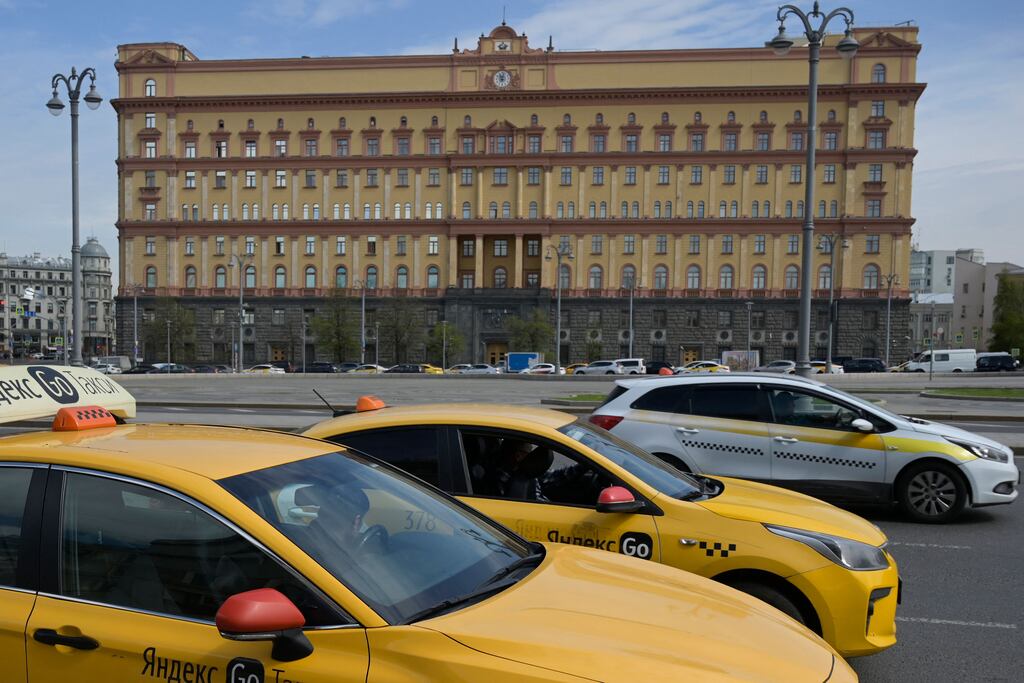 Russia's FSB, the country's intelligence service, was the source of the allegation, which the man denied. Photograph: Natalia Kolesnikova/Getty Images