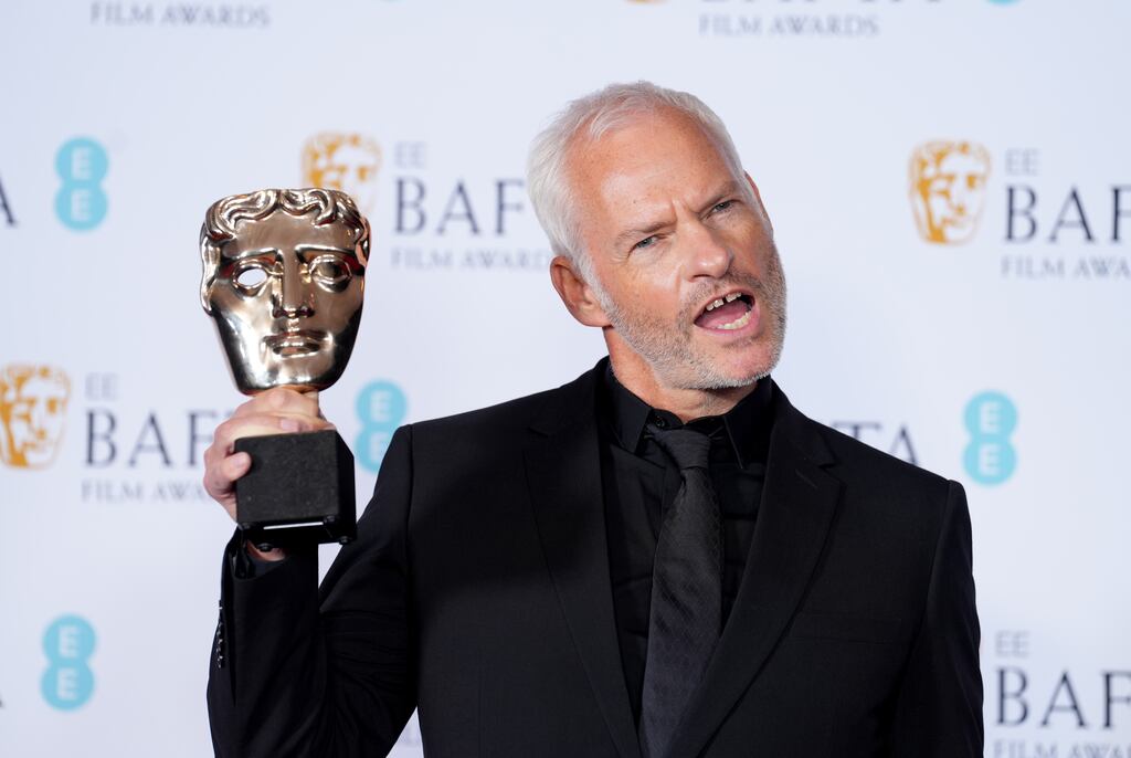 Martin McDonagh, writer and director of The Banshees of Inisherin, skilfully defused any negative reaction to his film being designated as British at the Bafta awards. Photograph: Dominic Lipinski/Getty Images