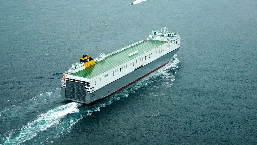 The MV Celine will begin sailing from Dublin Port at the end of this month