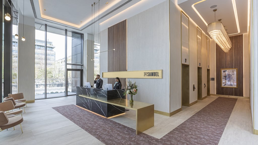 The Samuel Hotel in Dublin, a €39m four-star hotel overlooking the Liffey in the city’s docklands area