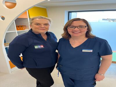 Ann Connolly (left) and Siobhán O’Malley.