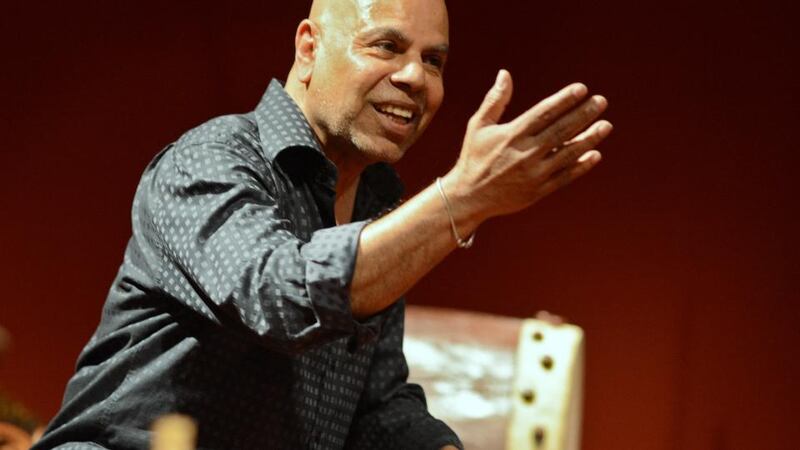 Indian percussionist Ramesh Shotham