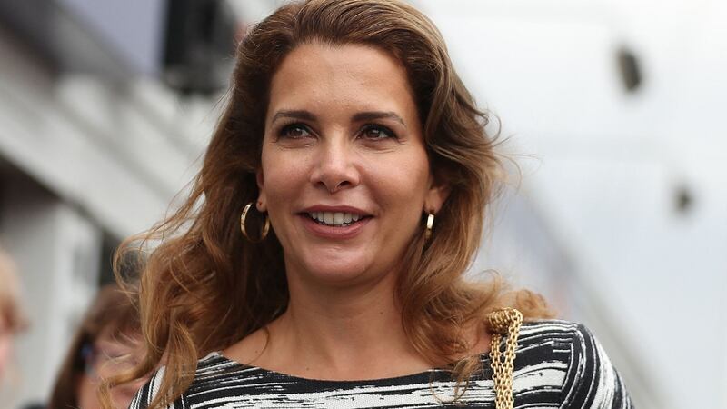 Princess Haya in London in September 2018. Photograph: Daniel Leal/AFP via Getty Images