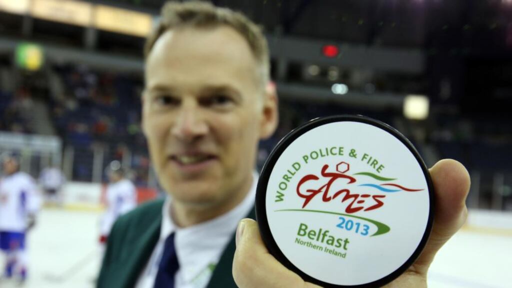 John Tully, chief executive of 2013 WPFG. The World Police & Fire Games is a biennial event for serving and retired police, fire, prison and border security officers. It is the third-largest international multisport event in the world. Photograph: Paul Faith/PA