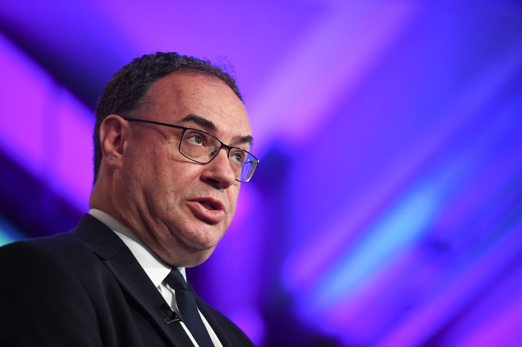 Andrew Bailey, governor of the Bank of England, has hiked interest rates 13 times in succession. Photograph: Chris J Ratcliffe/Bloomberg