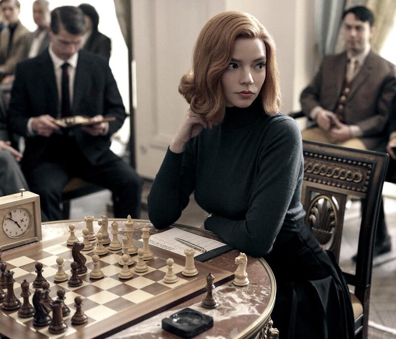 The Queen’s Gambit: Anya Taylor-Joy as Beth Harmon. Photograph: Charlie Gray/Netflix