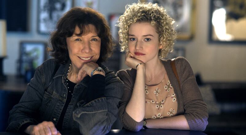 Multigenerational friction: Lily Tomlin and Julia Garner in Grandma