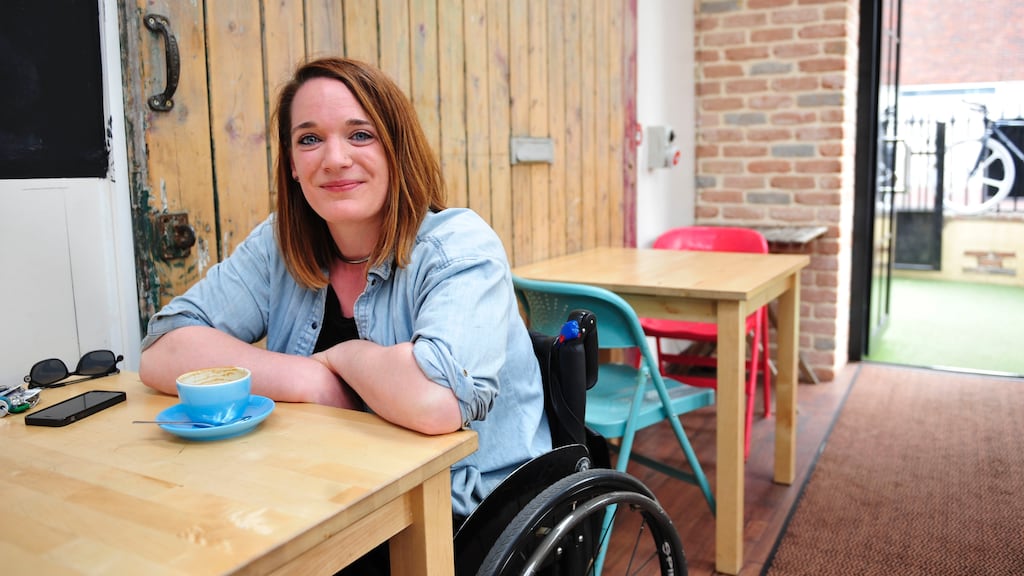 Louise Bruton: 'I have to make compromises when it comes to socialising in so-called protected buildings.' Photograph: Aidan Crawley