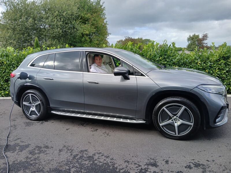 Connie Shiel in his Mercedes EV: 'I will probably replace this with the same model'