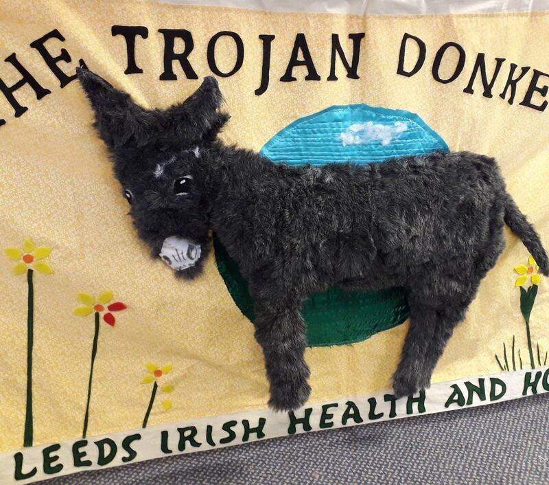 The Trojan Donkey banner