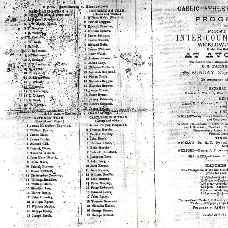 Why the GAA fell in and out of love with Charles Stewart Parnell