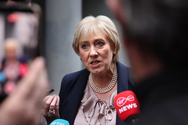 Fine Gael presidential Candidate Heather Humphreys. Photograph: Dara Mac Dónaill