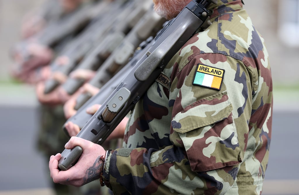 The matter is currently subject to investigations by the Military Police with the assistance of An Garda Síochána. Photograph: Colin Keegan/Collins Dublin