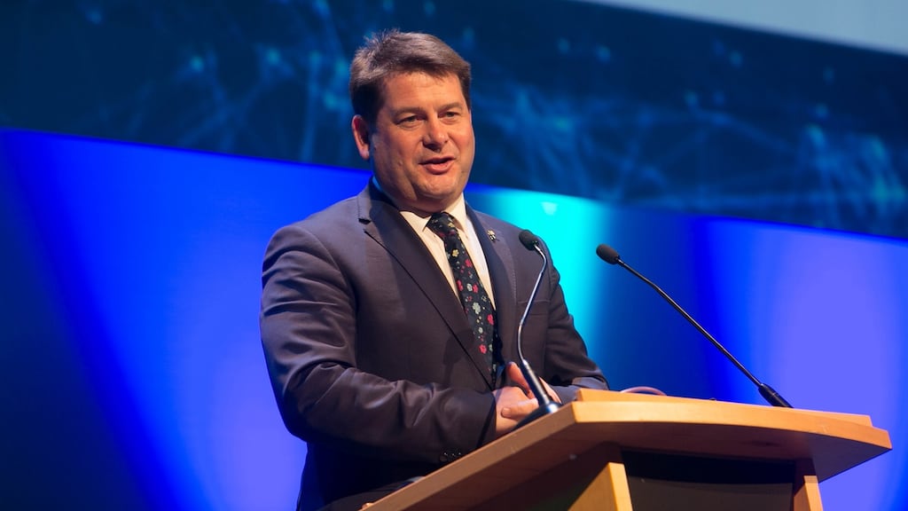 The burning question in Kildare Street switched from ‘Where is Dara Murphy?’ to ‘What has Dara Murphy got on Leo Varadkar?’ Photograph: Gareth Chaney/Collins