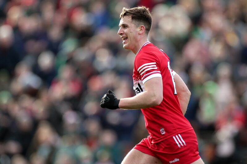 Shane McGuigan: has performed to a consistently high level for a few years now and he will surely be a pivotal figure in Derry's quest for All-Ireland glory. Photograph: Laszlo Geczo/Inpho