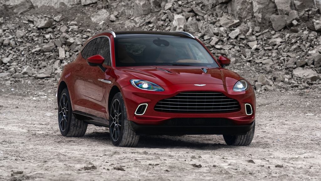 Aston Martin’s first sports utility vehicle, the DBX. Photograph: Aston Martin/PA Wire