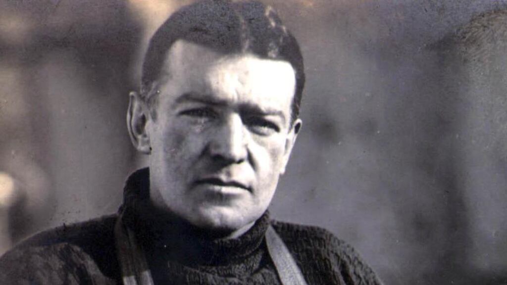Sir Ernest Shackleton: objective shifted from adventure and personal glory to guaranteeing a safe return home for himself and his crew. Photograph: Scott Polar Research Institute, University of Cambridge.