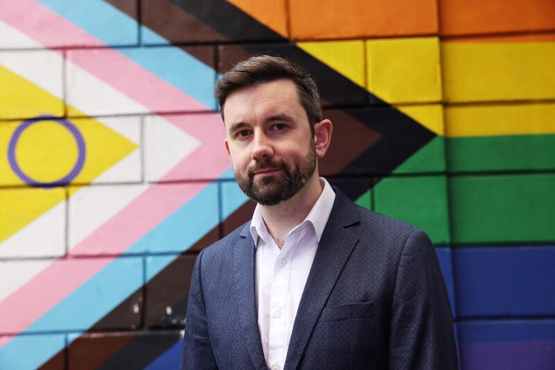 Pádraig Rice of LGBT Ireland. Photograph: Laura Hutton
