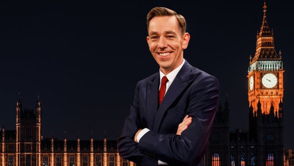 Late Late Show: the October 12th programme will mark Irish people’s impact in Britain. Photograph: RTÉ