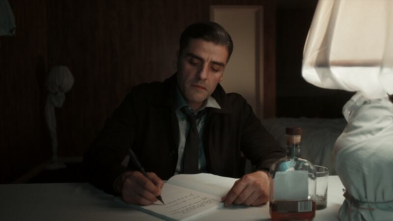 Oscar Isaac in The Card Counter