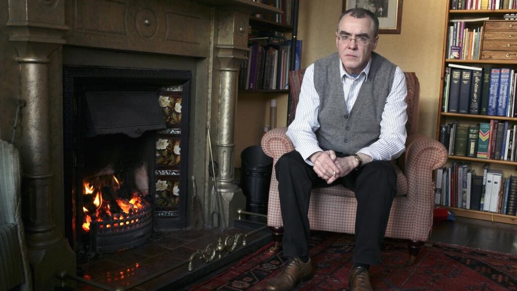 Belfast-born writer Ciaran Carson, who died, aged 70, in October. Photograph: Eamonn McCabe/Popperfoto via Getty Images