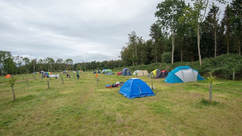 02/09/2019 .The BYEco Camping site at Electric Picnic, which is back to its pristine state already, after nearly 2,000 people stayed there over the weekend.Photograph: Dave Meehan for the Irish Times