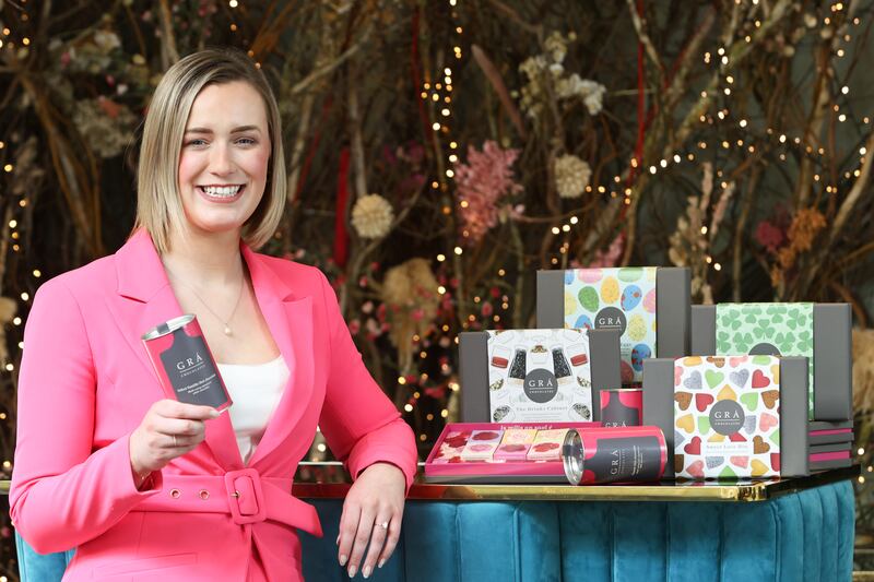 GráInne Mullins of Grá Chocolates, representing LEO Galway. Photograph: Martina Regan