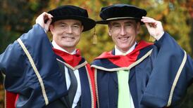 Brian O’Driscoll and Sean Kelly honoured at DCU