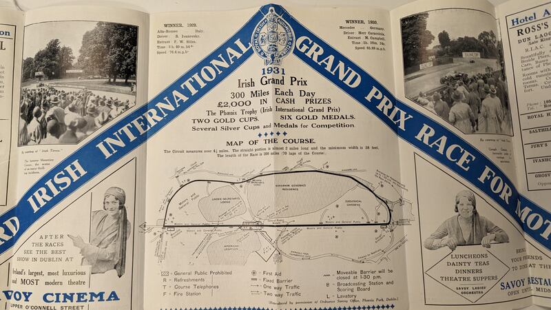 Catalogue for the Phoenix Park races in 1933