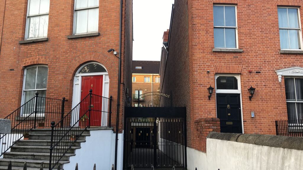 Dublin Fire Brigade treated the woman, along with a 35-year-old man at an apartment in Dorset Square. Photograph: Elaine Edwards