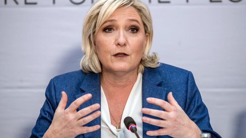 Marine Le Pen from France’s far-right National Front (FN) party. File photograph: Martin Divisek/EPA