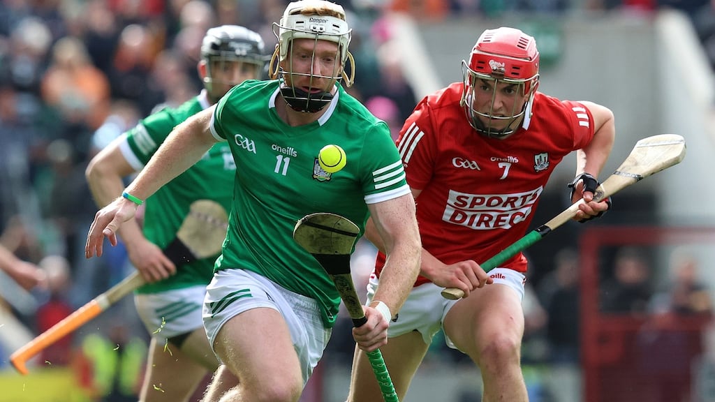 Cian Lynch has failed to recover from injury in time to make the Limerick team for Sunday's All-Ireland SHC Final against Kilkenny. Photograph: Bryan Keane/Inpho