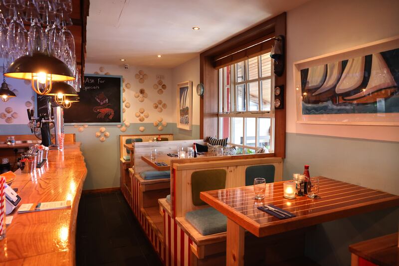 Perfect for swilling a chilled glass of Picpoul while you work your way through local fish. Photograph: Dara Mac Dónaill